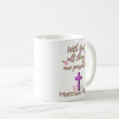 Met God is alles mogelijk Koffiemok (Voorkant rechts)