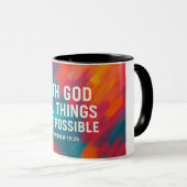 Met God is alles mogelijk Mok (Voorkant rechts)