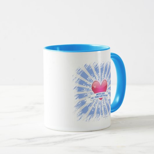 Met God is alles mogelijk Mok (Voorkant rechts)