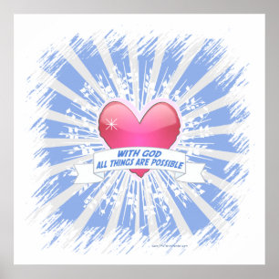 Met God is alles mogelijk Poster