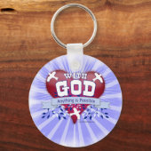 Met God is Alles Mogelijk Sleutelhanger (Voorkant)