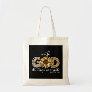 Met God is alles mogelijk... Tote Bag