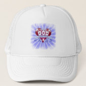 Met God is alles mogelijk Trucker Pet (Voorkant)