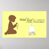 Met God Poster (Voorkant)