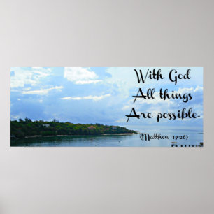 Met God poster