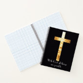 Met God Spiraal Notebook Journaal Notitieboek (Binnen)