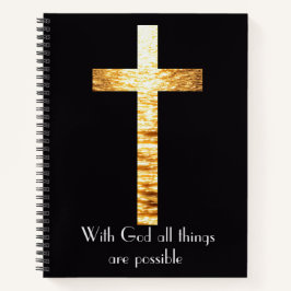 Met God Spiraal Notebook Journaal Notitieboek
