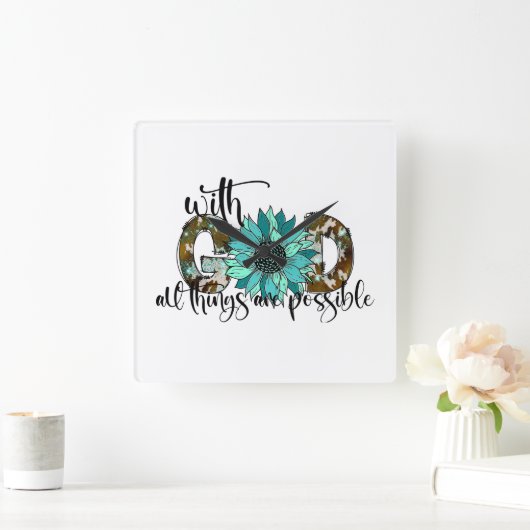 Met God Vierkante Klok (Huis)