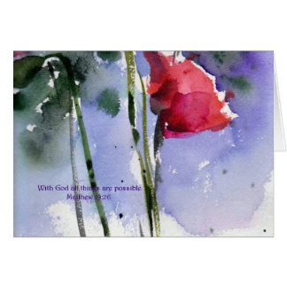 Met God zijn alle dingen mogelijk