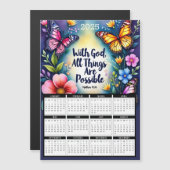 Met God zijn alle dingen mogelijk 2025 Kalender (Voorkant / Achterkant)