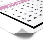 Met God zijn alle dingen mogelijk 2025 Kalender Poster (Hoek)