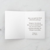 Met God Zijn Alle Dingen Mogelijk Aangepaste Chris Kaart (Binnen)