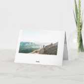 Met God zijn alle dingen mogelijk Bijbelse Afstude Kaart (Achterkant)