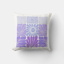 Met God zijn alle dingen mogelijk, bloemenesthetie Kussen