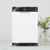 Met God zijn alle dingen mogelijk Christelijke Bij Briefpapier (Staand voorkant)