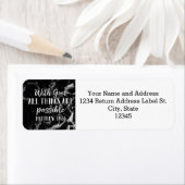 Met God zijn alle dingen mogelijk Christelijke Bij Etiket (Insitu)