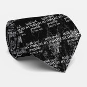 Met God zijn alle dingen mogelijk Christelijke Bij Stropdas (Opgerold)