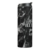 Met God zijn alle dingen mogelijk Christelijke Bij Thermosbeker (Gedraaid links)