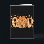 Met God zijn alle dingen mogelijk Christelijke her Kaart<br><div class="desc">Met God zijn alle dingen mogelijk Christelijke herfst Thanksgiving</div>