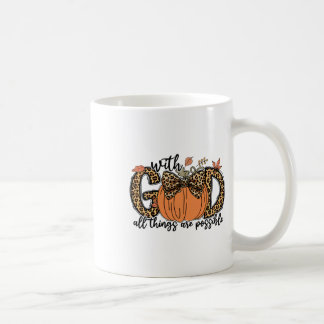 Met God zijn alle dingen mogelijk Christelijke her Koffiemok
