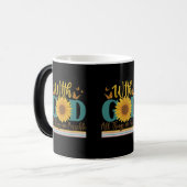 Met God zijn alle dingen mogelijk Magische Mok (Voorkant links)