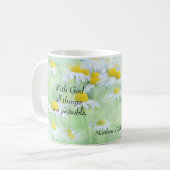 Met God zijn alle dingen mogelijk - Matthew 19:26 Koffiemok (Voorkant links)