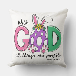 Met God Zijn Alle Dingen Mogelijk Pasen Kussen