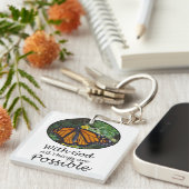 Met God zijn alle dingen mogelijk... Sleutelhanger (Voorkant Rechts)