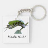 Met God zijn alle dingen mogelijk... Sleutelhanger (Achterkant)