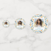 Met God zijn alle dingen mogelijk Vlinder Afstudee Confetti (Achterkanten)