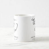 Met God zijn alle dingen mogelijke koffie-mok Koffiemok (Center)