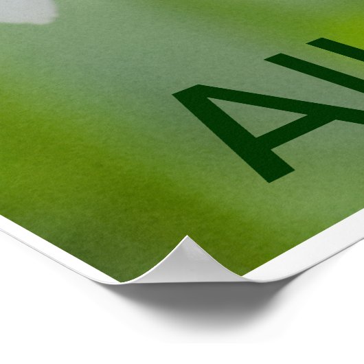 MET GOD ZIJN ALLES MOGELIJK POSTER (Hoek)