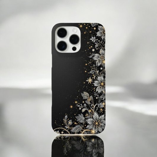 Met goud doordrenkte bloem Case-Mate iPhone case