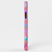 met goudkorrel met diamantachtige hexagon in paste Case-Mate iPhone case (Achterkant/rechts)