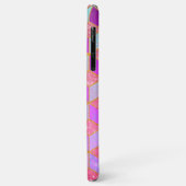 met goudkorrel met diamantachtige hexagon in paste Case-Mate iPhone case (Achterkant/links)