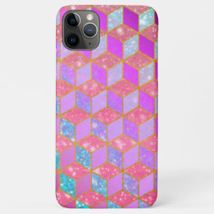 met goudkorrel met diamantachtige hexagon in paste Case-Mate iPhone case