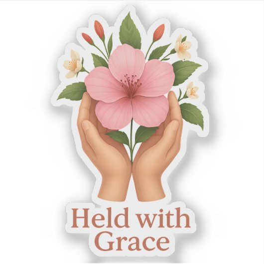 Met Grace Sticker (Voorkant)