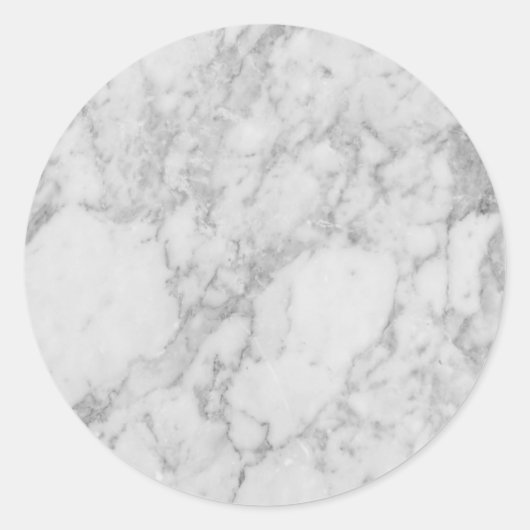 Met grijze ledige Sjabloon Ronde Sticker (Voorkant)