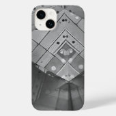 met grijze stippen Case-Mate iPhone case (Achterkant)