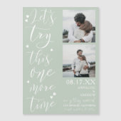 Met groen script 2 foto's kunt u proberen de datum (Voorkant)