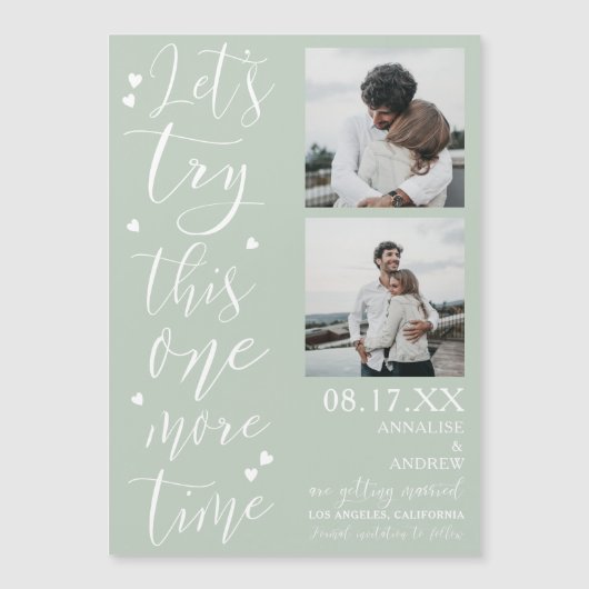 Met groen script 2 foto's kunt u proberen de datum (Voorkant)