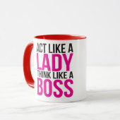 Met grote baard komt een grote verantwoordelijkhei mok (Voorkant links)