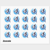 MET GROTE KRACHT VIERKANTE STICKER (Vel)