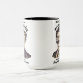 Met grote snor komt grote verantwoordelijkheid mok (Midden)