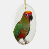 met gulden rand keramisch ornament (Rechts)