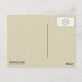 Met Haar Hond 2 Briefkaart (Achterkant)