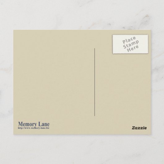 Met Haar Hond 2 Briefkaart (Achterkant)