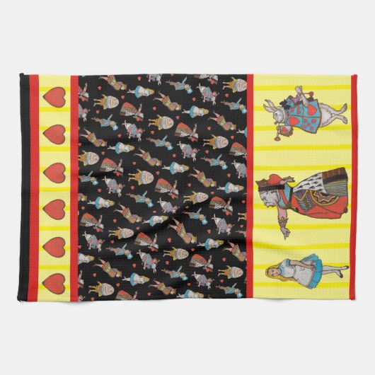 Met haar hoofd. theedoek (Horizontaal)