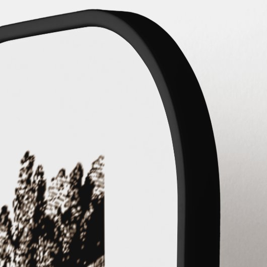 Met haar hoofd Wonderland Alice Queen Quote Pickleball Paddle (Links Detail)