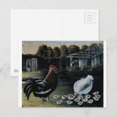 Met haar meiden van Niko Pirosmani Briefkaart (Voorkant / Achterkant)